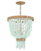 Fredrick Ramond Canada - LED Pendant - Dune - Burnished Gold- Union Lighting Luminaires Decor