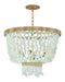 Fredrick Ramond Canada - LED Pendant - Dune - Burnished Gold- Union Lighting Luminaires Decor