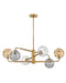 Fredrick Ramond Canada - LED Pendant - Oberon - Heritage Brass- Union Lighting Luminaires Decor