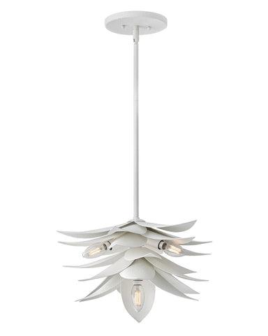 Fredrick Ramond Canada - LED Convertible Pendant - Agave - Textured Plaster- Union Lighting Luminaires Decor