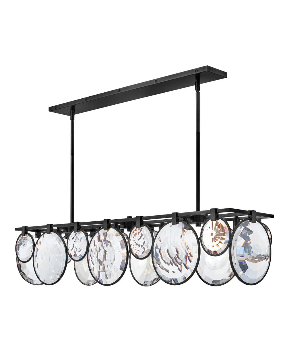 Fredrick Ramond Canada - LED Linear Chandelier - Nala - Black- Union Lighting Luminaires Decor