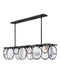 Fredrick Ramond Canada - LED Linear Chandelier - Nala - Black- Union Lighting Luminaires Decor