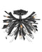 Fredrick Ramond Canada - LED Semi-Flush Mount - Vida - Brushed Graphite- Union Lighting Luminaires Decor