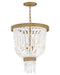 Fredrick Ramond Canada - LED Pendant - Dune - Burnished Gold- Union Lighting Luminaires Decor
