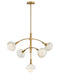 Fredrick Ramond Canada - LED Chandelier - Phoebe - Heritage Brass- Union Lighting Luminaires Decor