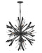 Fredrick Ramond Canada - LED Chandelier - Vida - Brushed Graphite- Union Lighting Luminaires Decor