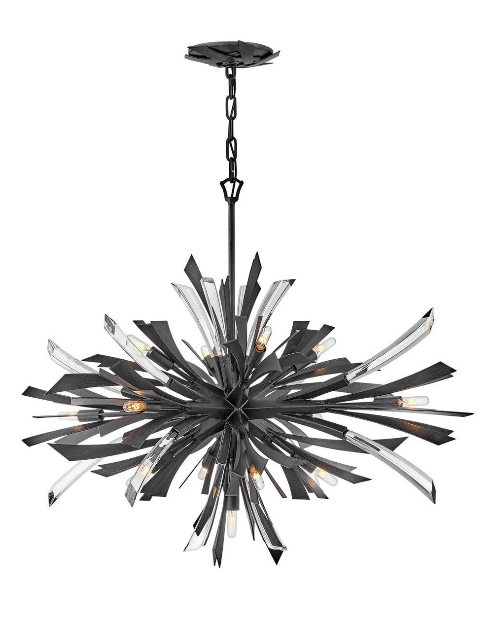 Fredrick Ramond Canada - LED Pendant - Vida - Brushed Graphite- Union Lighting Luminaires Decor