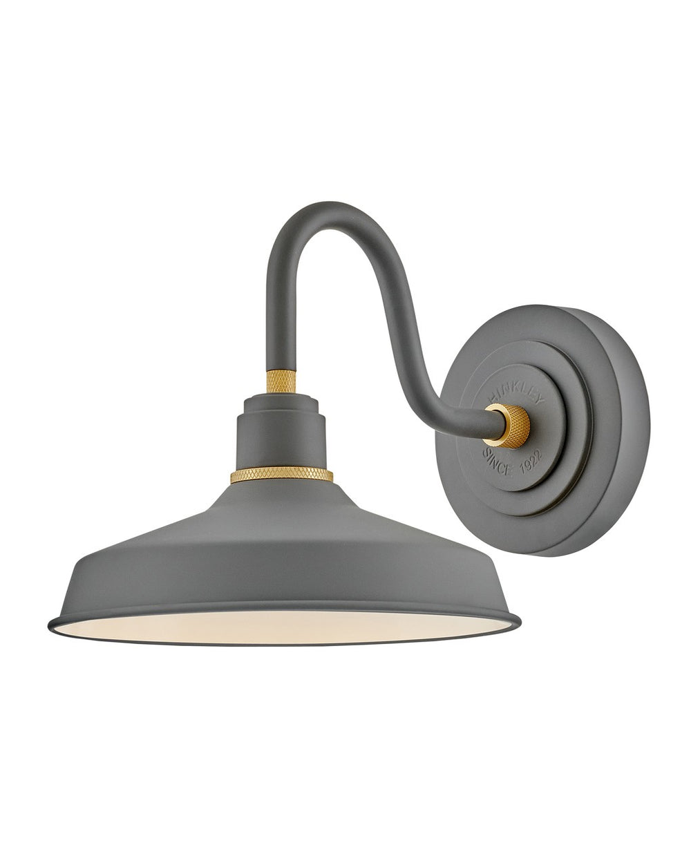 Hinkley Canada - LED Barn Light - Foundry Classic - Dark Matte Grey- Union Lighting Luminaires Decor