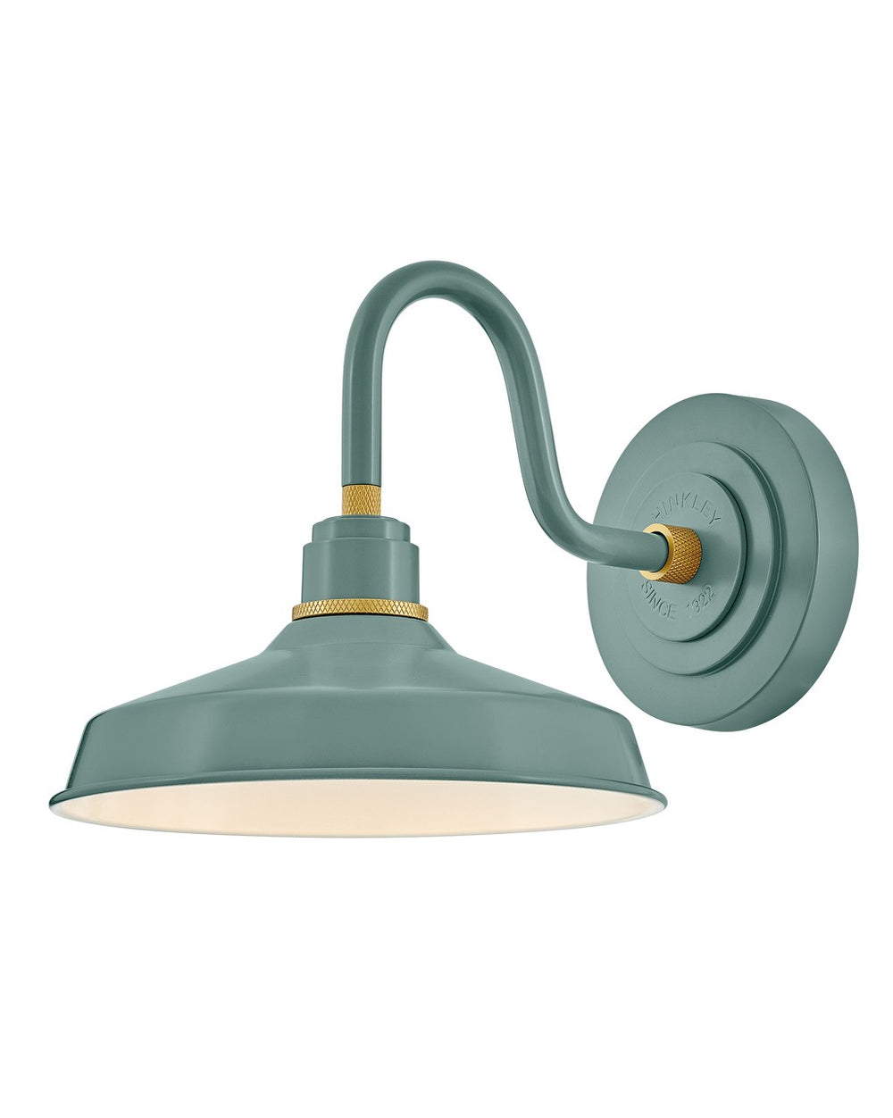 Hinkley Canada - LED Barn Light - Foundry Classic - Sage Green- Union Lighting Luminaires Decor