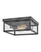 Hinkley Canada - LED Flush Mount - Beckham - Aged Zinc- Union Lighting Luminaires Decor