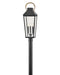 Hinkley Canada - LED Post Top or Pier Mount Lantern - Dawson - Black- Union Lighting Luminaires Decor
