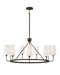 Hinkley Canada - LED Chandelier - Lewis - Black Oxide- Union Lighting Luminaires Decor