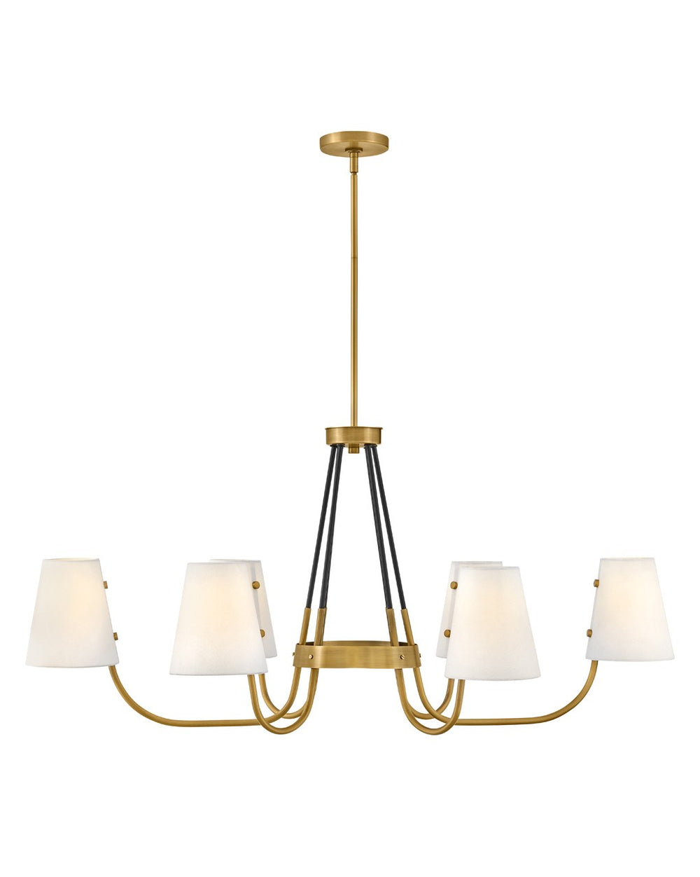 Hinkley Canada - LED Linear Pendant - Aston - Heritage Brass- Union Lighting Luminaires Decor