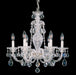 Schonbek - Six Light Chandelier - Sterling - Polished Silver- Union Lighting Luminaires Decor