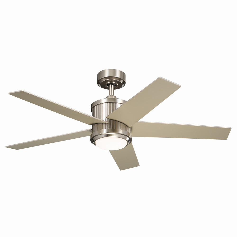 Kichler Canada - 48"Ceiling Fan - Brahm - Brushed Stainless Steel- Union Lighting Luminaires Decor