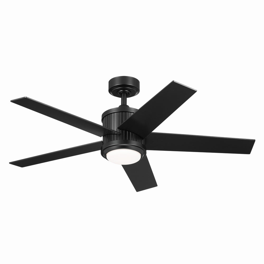 Kichler Canada - 48"Ceiling Fan - Brahm - Satin Black- Union Lighting Luminaires Decor