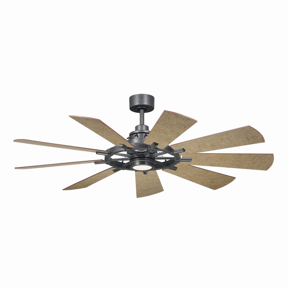 Kichler Canada - 60" Ceiling Fan - Gentry - Anvil Iron- Union Lighting Luminaires Decor