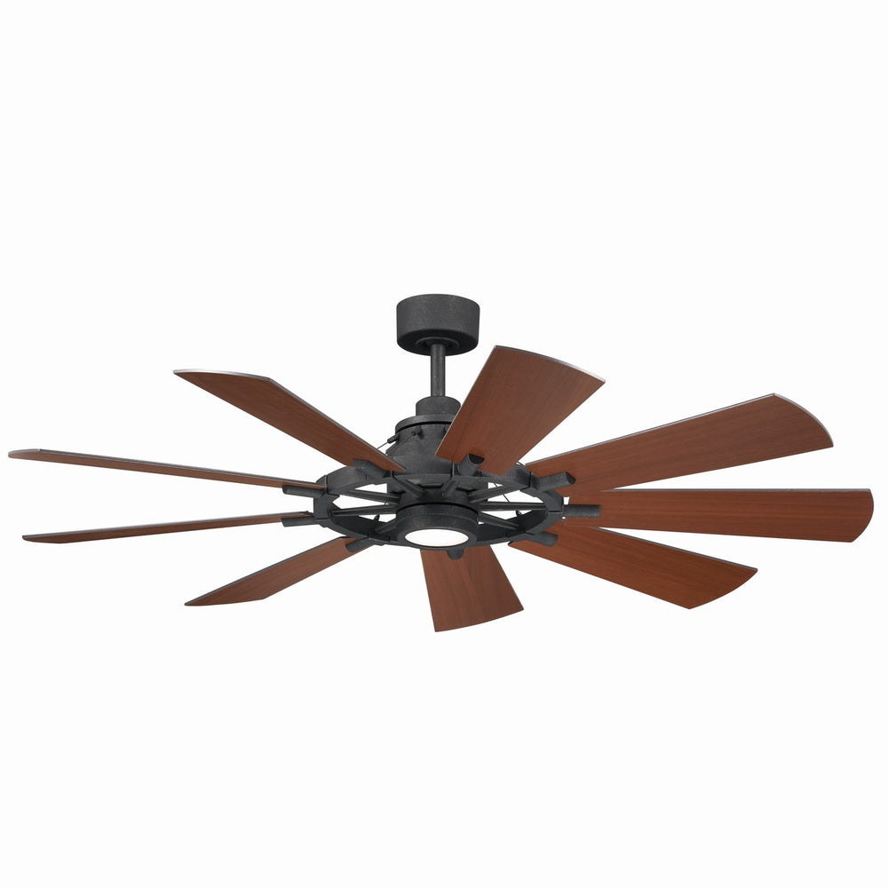 Kichler Canada - 60" Ceiling Fan - Gentry - Distressed Black- Union Lighting Luminaires Decor