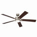 Kichler Canada - 60"Ceiling Fan - Lucian Elite XL - Brushed Nickel- Union Lighting Luminaires Decor