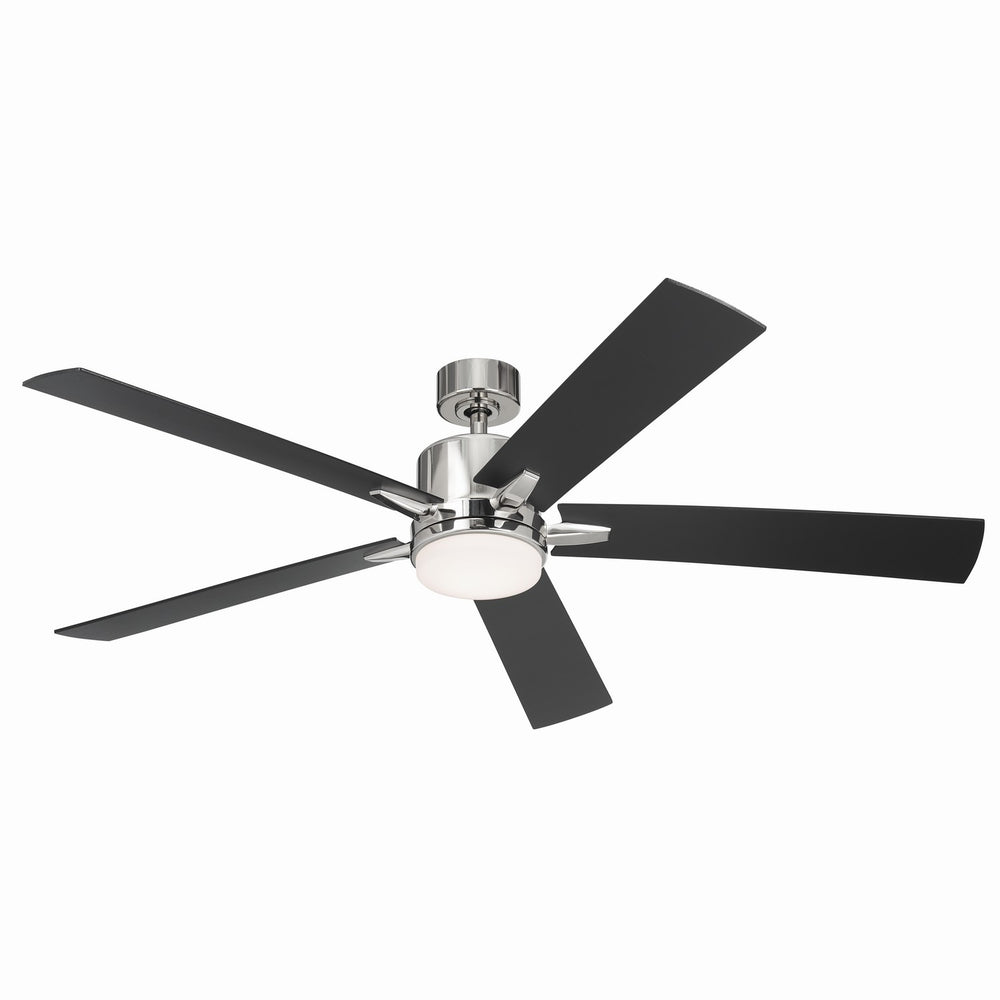 Kichler Canada - 60"Ceiling Fan - Lucian Elite XL - Polished Nickel- Union Lighting Luminaires Decor