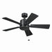 Kichler Canada - 42"Ceiling Fan - Lucian II - Satin Black- Union Lighting Luminaires Decor