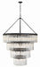 Crystorama - 22 Light Chandelier - Emory - Black Forged- Union Lighting Luminaires Decor