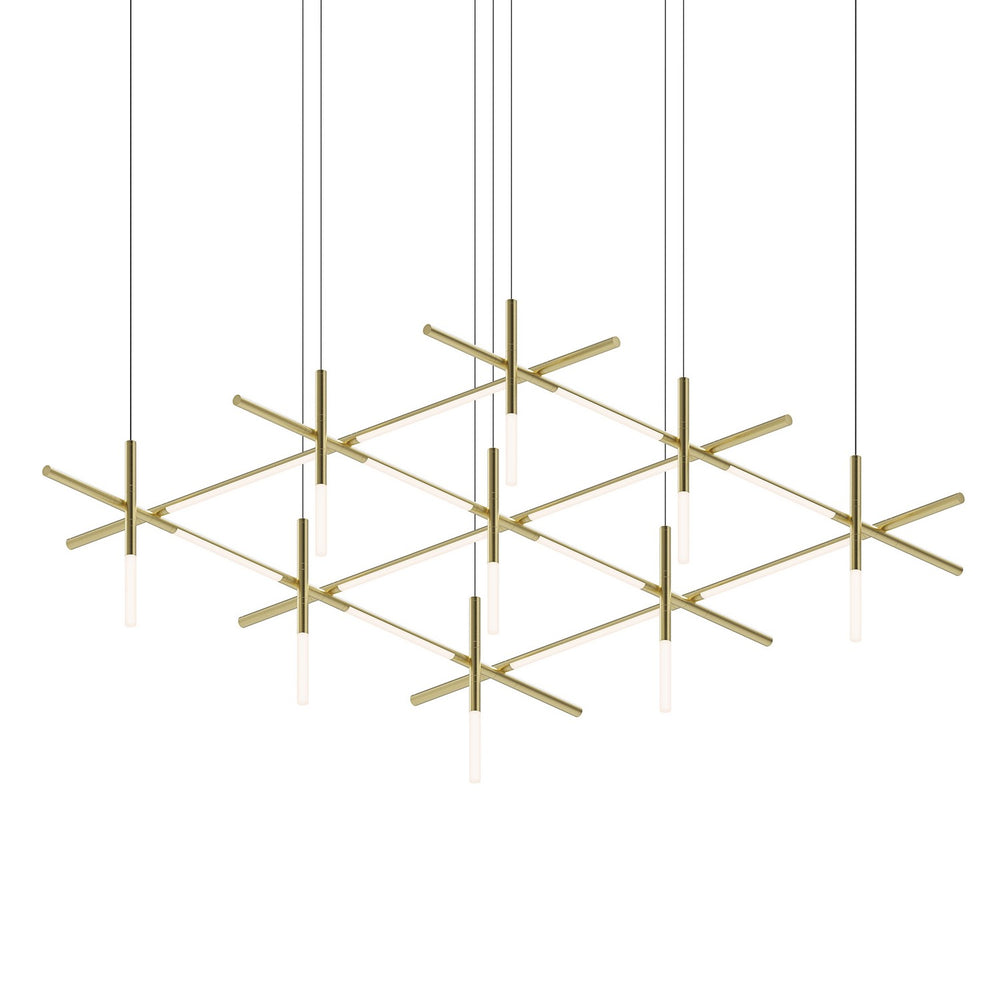 Sonneman - LED Pendant - Labyrinth - Brass- Union Lighting Luminaires Decor