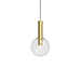 Sonneman Canada - One Light Pendant - Bubbles - Satin Brass- Union Lighting Luminaires Decor