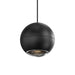 Sonneman - LED Pendant - Hemisphere - Textured Black- Union Lighting Luminaires Decor