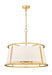 Z-Lite Canada - Six Light Chandelier - Lenyx Pendant - Rubbed Brass- Union Lighting Luminaires Decor