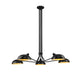 Z-Lite Canada - Five Light Chandelier - Bellamy - Matte Black- Union Lighting Luminaires Decor