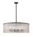 Z-Lite Canada - 12 Light Chandelier - Glacier - Matte Black- Union Lighting Luminaires Decor