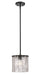 Z-Lite Canada - One Light Pendant - Glacier - Matte Black- Union Lighting Luminaires Decor
