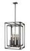 Z-Lite Canada - 12 Light Chandelier - Easton - Matte Black- Union Lighting Luminaires Decor