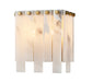 Z-Lite Canada - Two Light Wall Sconce - Viviana - Rubbed Brass- Union Lighting Luminaires Decor