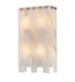 Z-Lite Canada - Four Light Wall Sconce - Viviana - Rubbed Brass- Union Lighting Luminaires Decor
