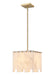 Z-Lite Canada - One Light Pendant - Viviana - Rubbed Brass- Union Lighting Luminaires Decor