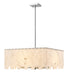 Z-Lite Canada - Eight Light Chandelier - Viviana - Polished Nickel- Union Lighting Luminaires Decor