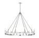 Z-Lite Canada - 12 Light Chandelier - Barclay - Polished Nickel- Union Lighting Luminaires Decor