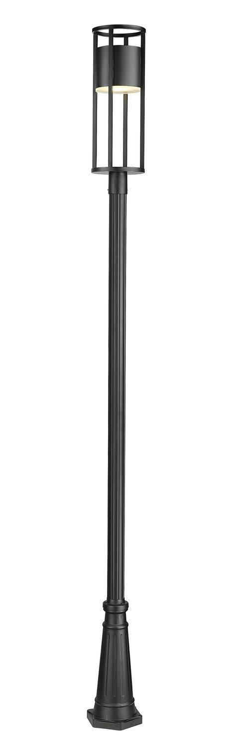 Z-Lite Canada - LED Outdoor Post Moun Fixture - Luca - Black- Union Lighting Luminaires Decor