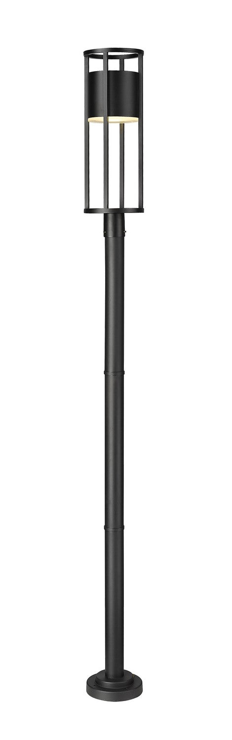 Z-Lite Canada - LED Outdoor Post Moun Fixture - Luca - Black- Union Lighting Luminaires Decor