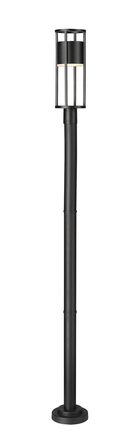 Z-Lite Canada - LED Outdoor Post Moun Fixture - Luca - Black- Union Lighting Luminaires Decor