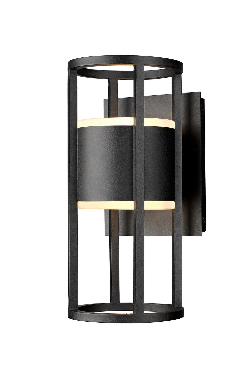 Z-Lite Canada - LED Outdoor Wall Mount - Luca - Black- Union Lighting Luminaires Decor