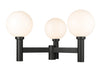 Z-Lite Canada - Three Light Outdoor Post Mount Fixture - Laurent - Black- Union Lighting Luminaires Decor