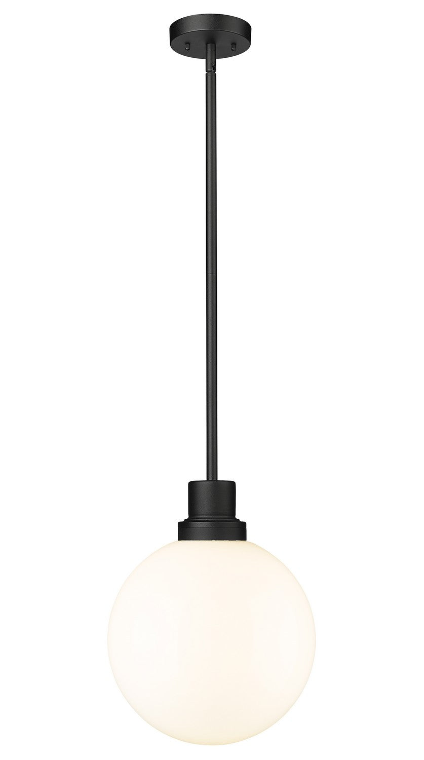 Z-Lite Canada - One Light Outdoor Pendant - Laurent - Black- Union Lighting Luminaires Decor