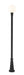 Z-Lite Canada - One Light Outdoor Post Mounted Fixture - Laurent - Black- Union Lighting Luminaires Decor