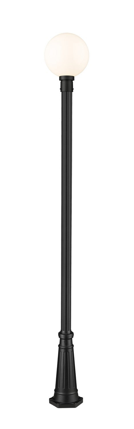 Z-Lite Canada - One Light Outdoor Post Mounted Fixture - Laurent - Black- Union Lighting Luminaires Decor