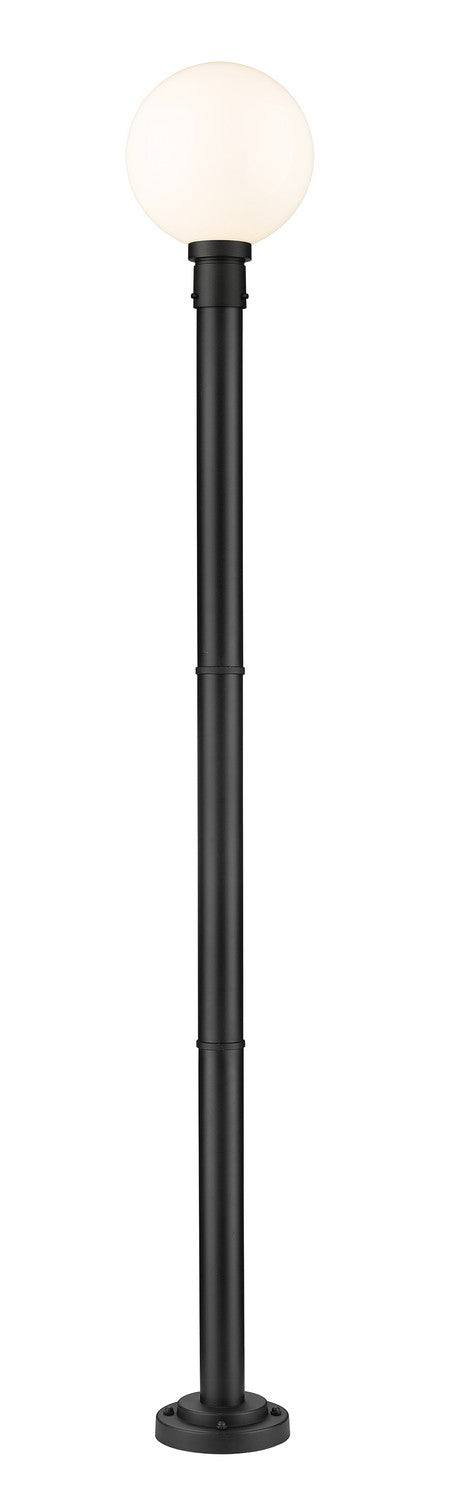 Z-Lite Canada - One Light Outdoor Post Mounted Fixture - Laurent - Black- Union Lighting Luminaires Decor