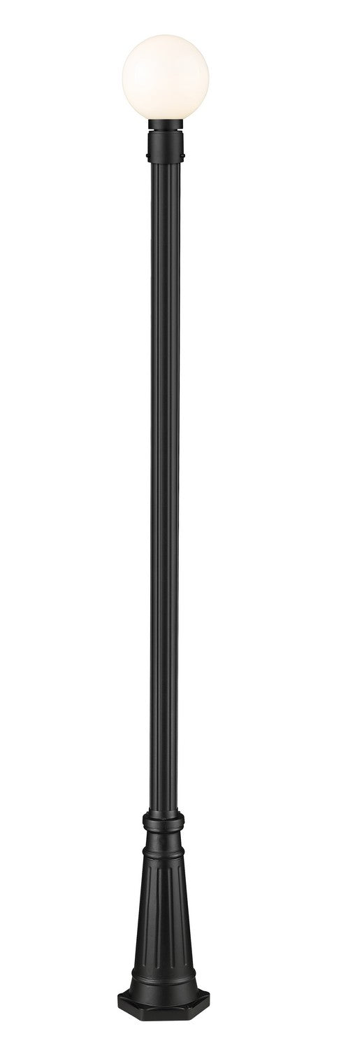 Z-Lite Canada - One Light Outdoor Post Mounted Fixture - Laurent - Black- Union Lighting Luminaires Decor