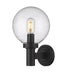Z-Lite Canada - One Light Outdoor Wall Light - Laurent - Black- Union Lighting Luminaires Decor